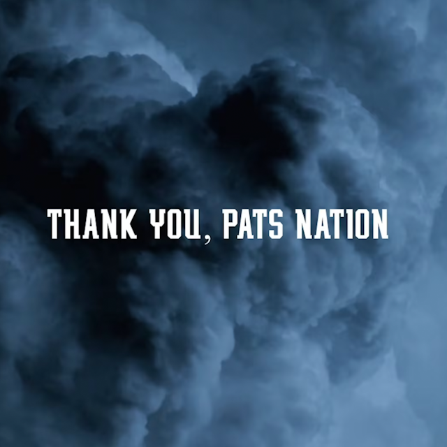 Thank You, Pat's Nation